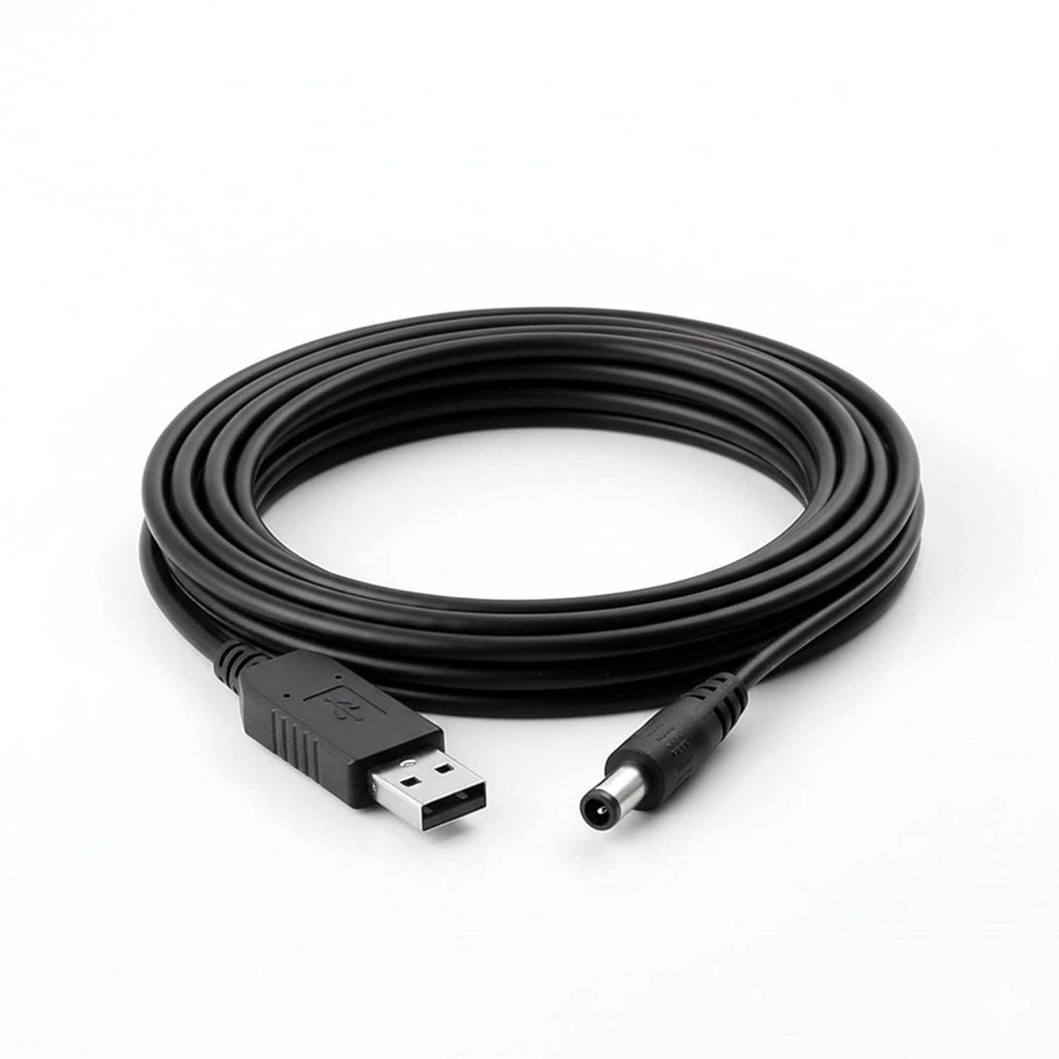 USB Power Boost Converter Cable 5V to 9V Step-Up Module | 2.1x5.5mm DC Plug