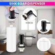 Kitchen Sink Soap Dispenser Top Refill Built-in Countertop Dispenser amiciKart c0tmiz-hs.myshopify.com