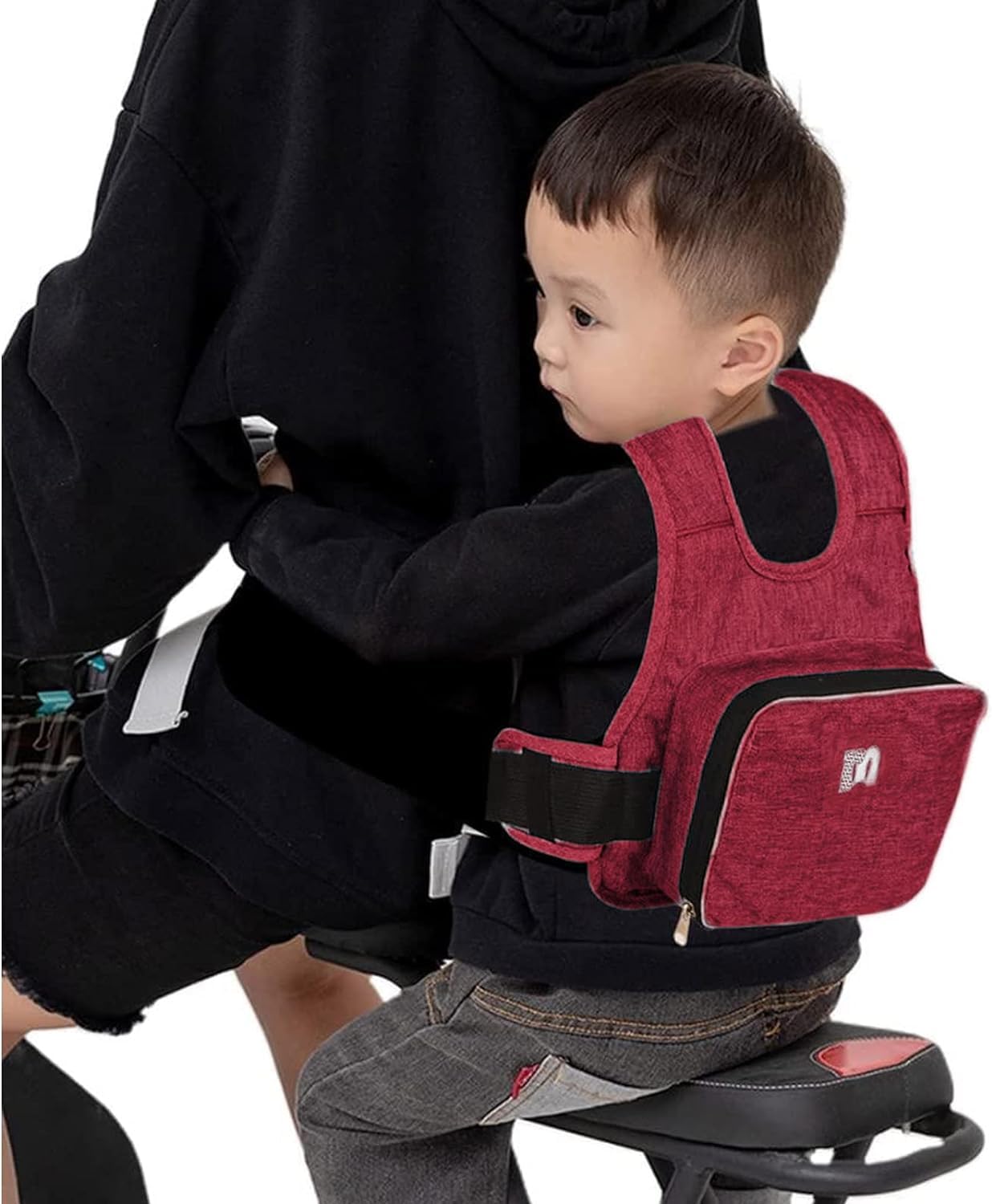 Children Motorcycle Safety Strap – Adjustable Harness for 2-12 Years