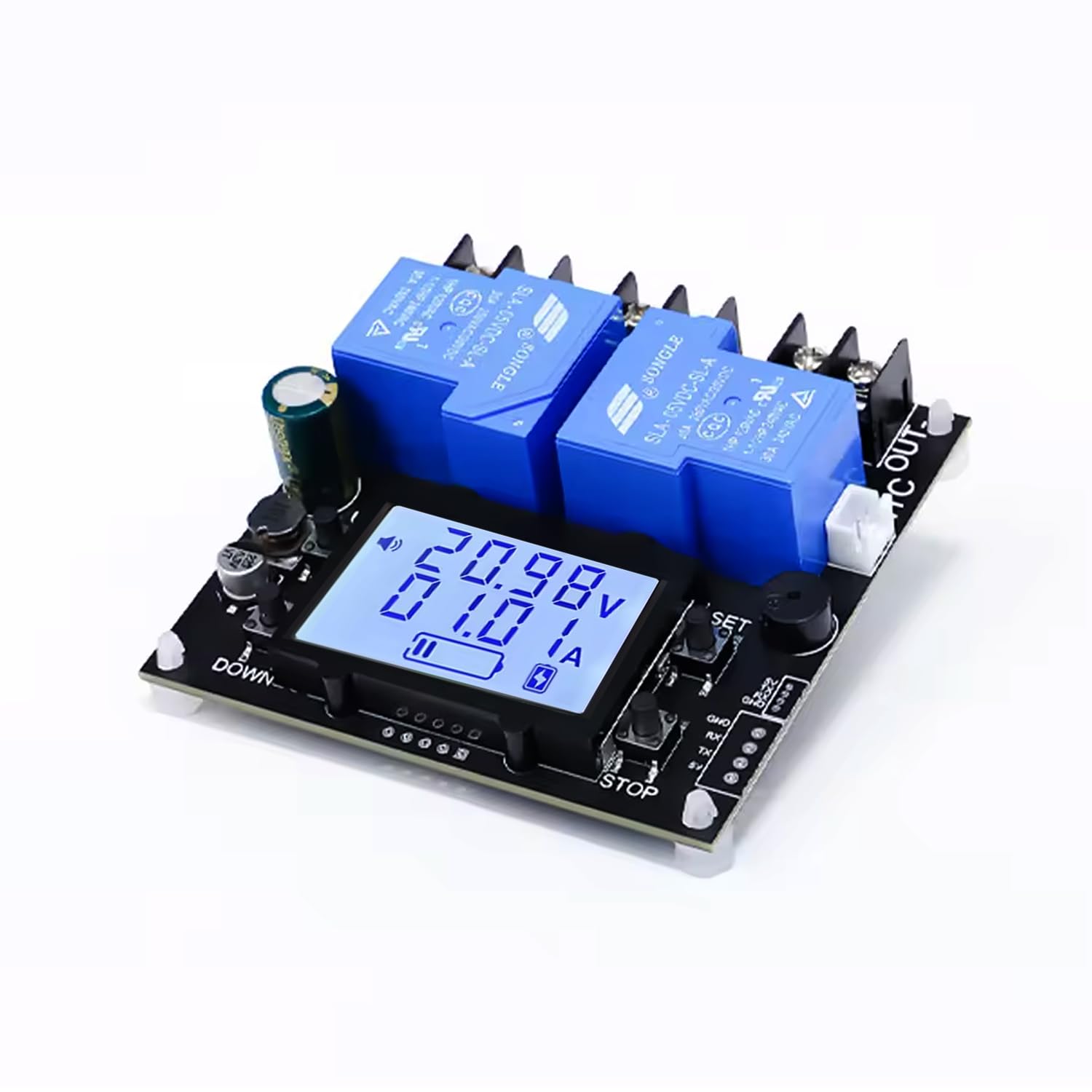 BT13L Coulomb Meter 30A Automatic Battery Charge & Discharge Controller