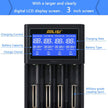 2.0A Smart Battery Charger with LCD Display and Auto Detecting Battery