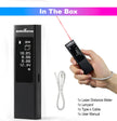 amiciSense Laser Distance Meter with Touch Display - 40m Digital Ruler with Type-C Charging, Multi-Measurement Modes (Area,Length,Volume,Angle,etc.)