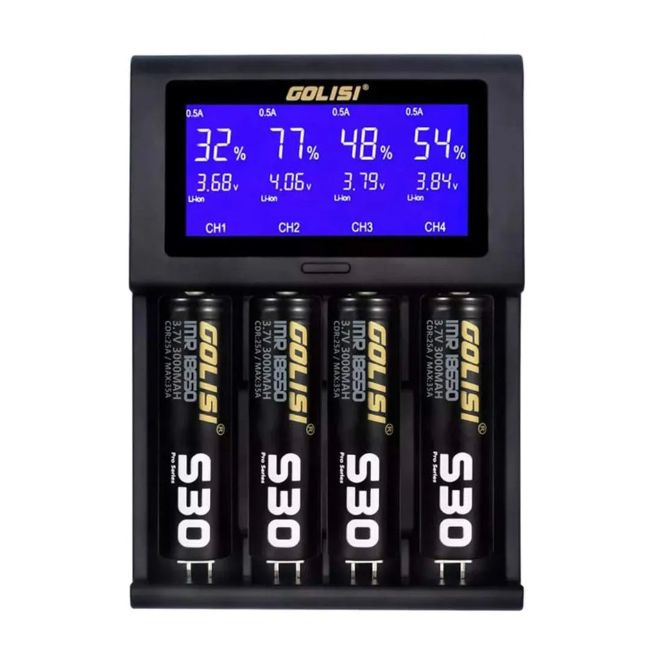 2.0A Smart Battery Charger with LCD Display and Auto Detecting Battery amiciKart  c0tmiz-hs.myshopify.com