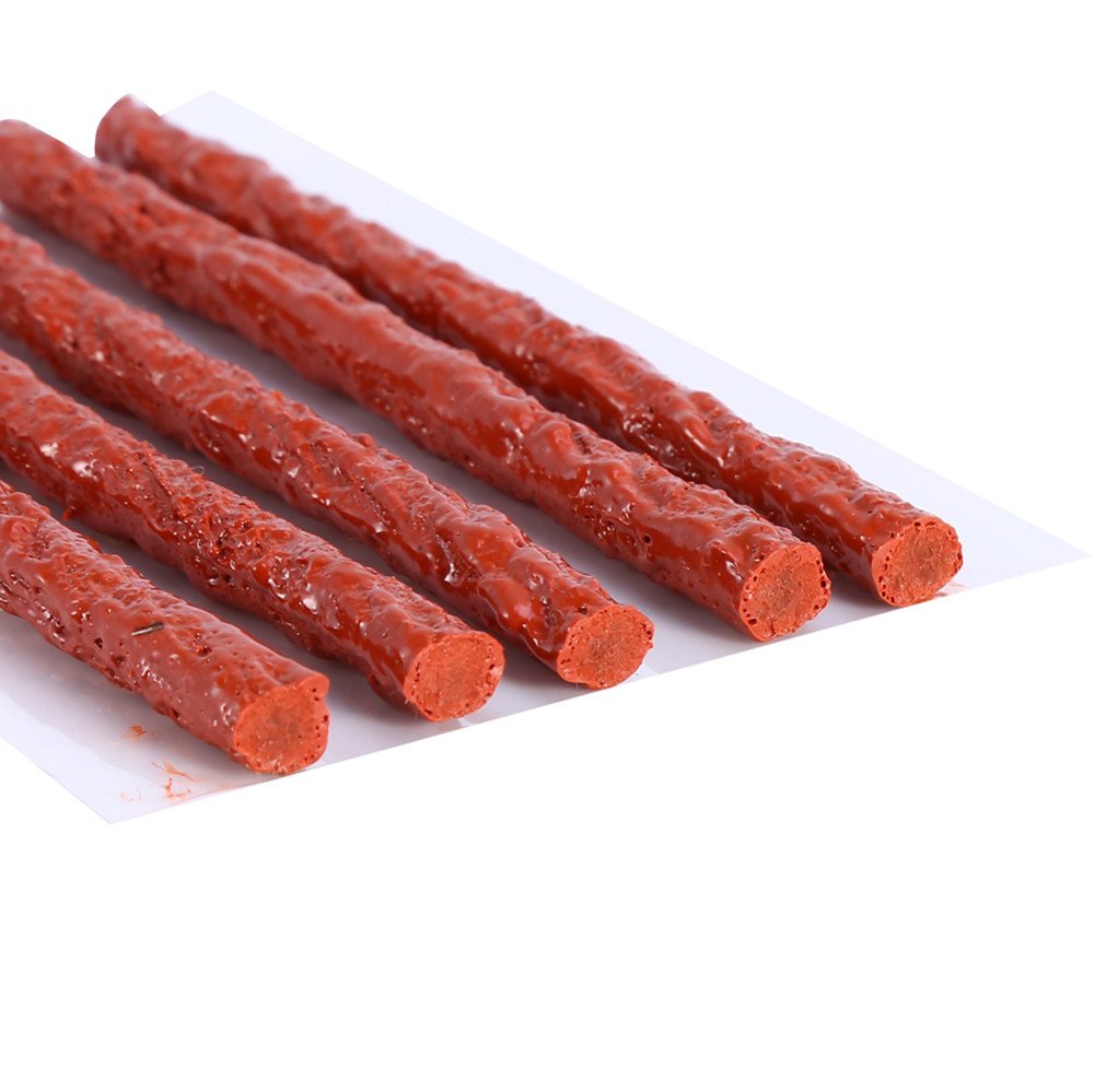 Professional Grade Tubeless Tyre Puncture Repair Kit with Solid Metal Handle