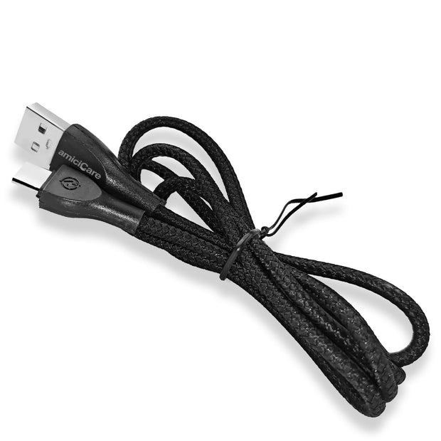 20W/2A Fast Charging Braided Type-C Cable, 1m Long Cable