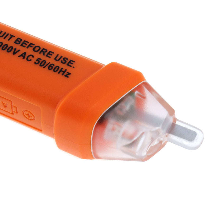 PEAKMETER PM8908C Non-Contact Voltage Tester Pen, 12-1000V AC, 50-60Hz with Work Light