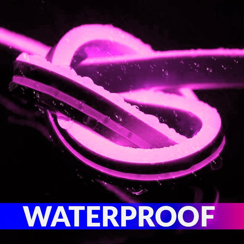 Pink 5M LED Strip Light Flexible Waterproof Decorative String For Diwali, Christmas or Home Décor