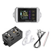 DC 100A 120V Wireless Coulometer, Battery Monitor with Voltage, Current, Power Display amiciKart