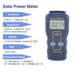 Digital Solar Power Meter-SM206 0.1~1999.9W/m² for Sunlight Radiation Tester Solar Panel Placement