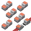 Fast Wire Clip Connectors– Quick Disconnect, No Twisting or Extra Wiring Needed