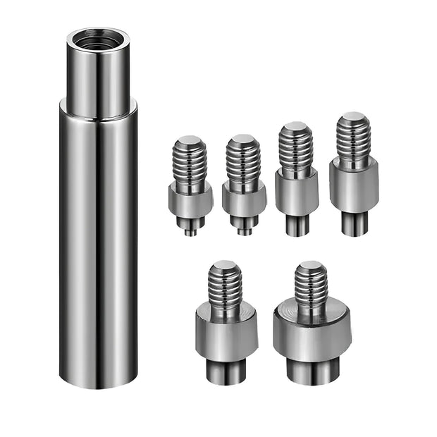 Heat Insert Nut Soldering Iron Tip Set for 3D Printing – M2 M2.5 M3 M4 M5 M6 M8 Brass Insert Installation Tools