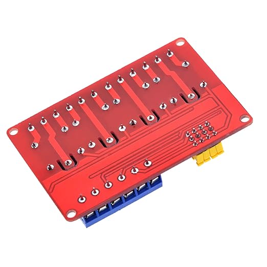 Relay Module with Optocoupler – 12V/24V, High/Low Trigger, Compatible with Arduino