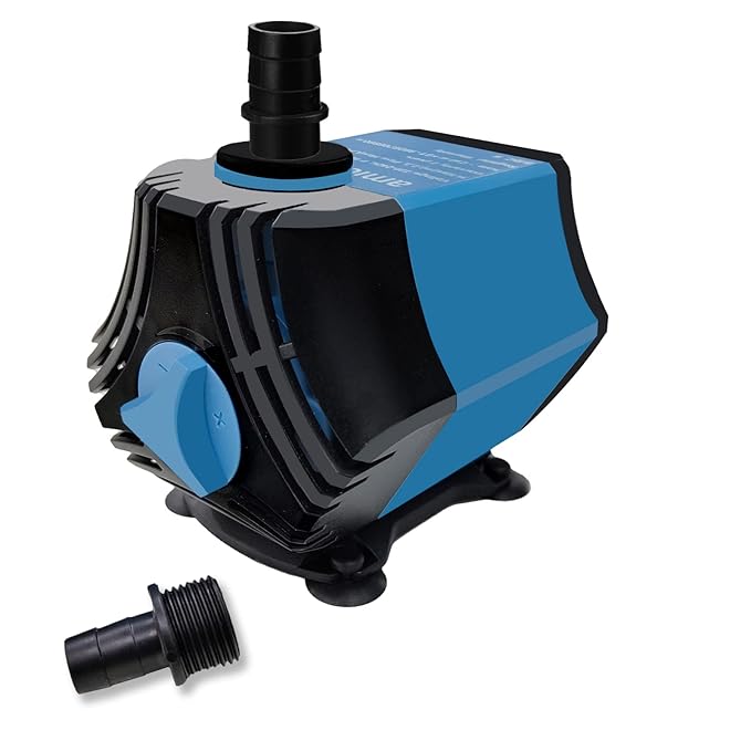 30W Submersible Water Pump with Adjustable Flow Rate, Pure Copper Winding Motor, Silent Operation