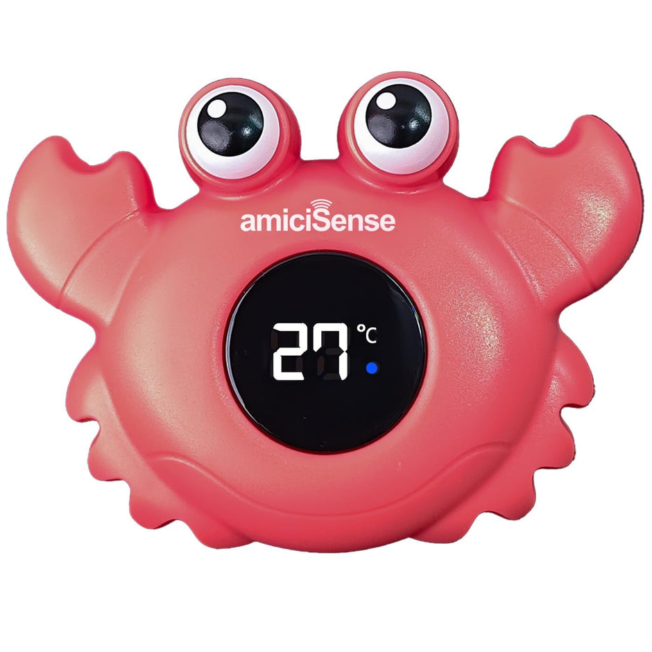 Waterproof Baby Bath Temperature Meter,Floating Toy Gift for Toddlers, Baby,Bathtub Thermometer