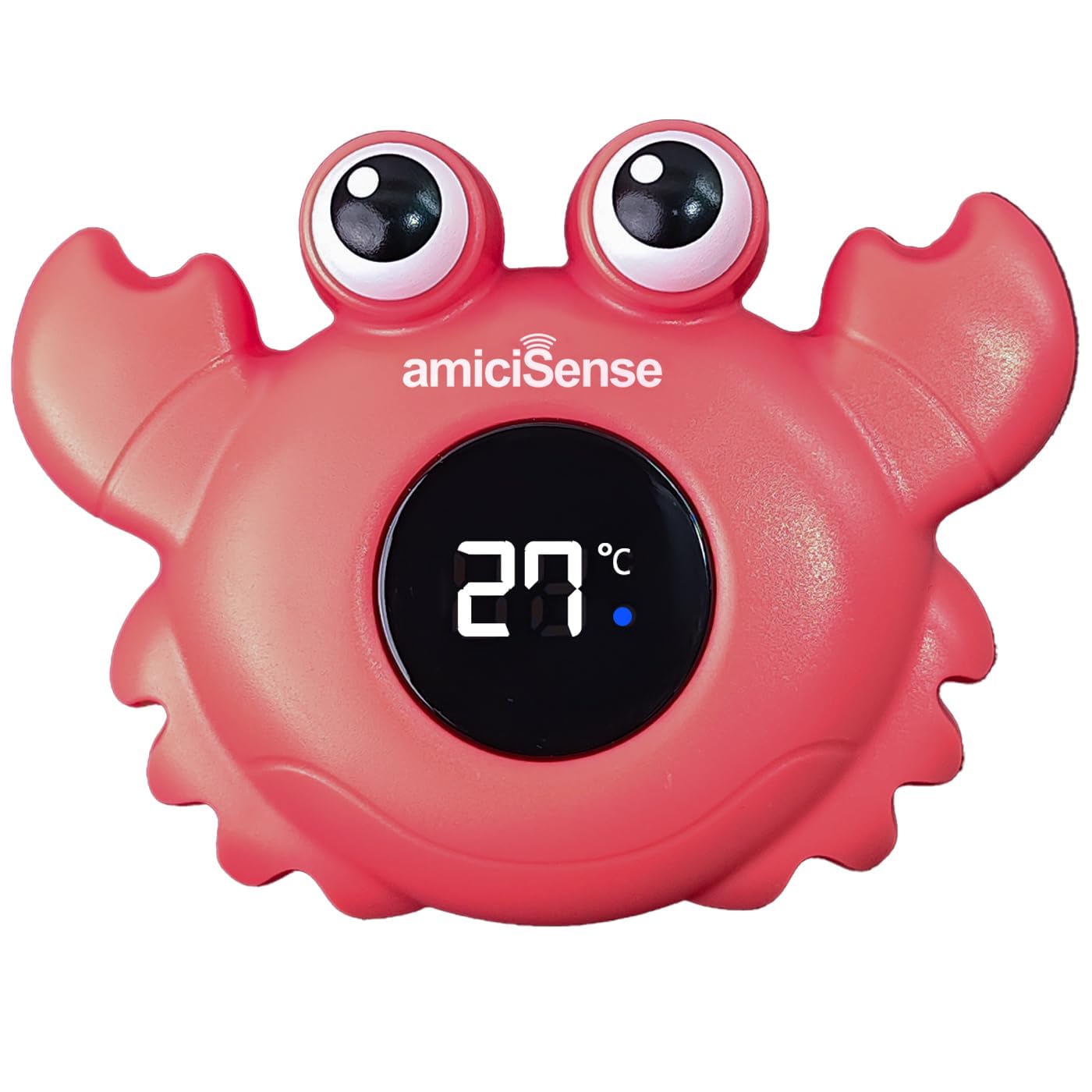 Waterproof Baby Bath Temperature Meter,Floating Toy Gift for Toddlers, Baby,Bathtub Thermometer amiciKart