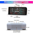 WiFi Air Quality Monitor –Data Export Feature CO2, PM2.5, HCHO, Temp/Humidity, Time Display, SmartLife App