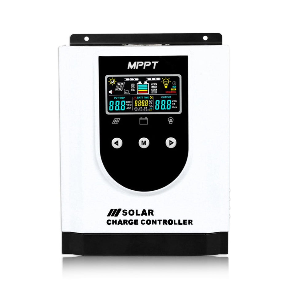 MPPT Solar Charge Controller, Intelligent Lithium Battery Regulator for Solar Panel with LCD Display 12V/24V amiciKart c0tmiz-hs.myshopify.com