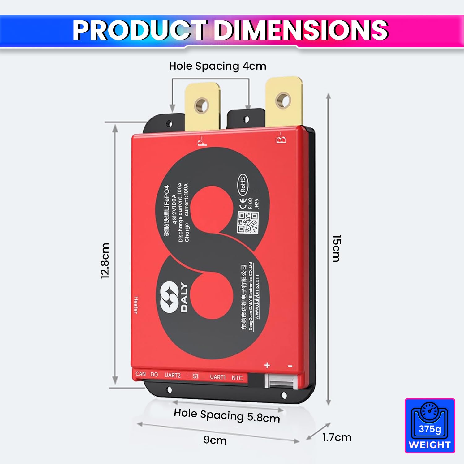100A 4S 12V Truck/Vehicle Start BMS for Lithium/LFP/LTO Battery Packs amiciKart c0tmiz-hs.myshopify.com