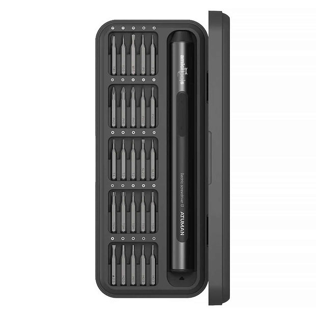 25-in-1 Magnetic Electric Screwdriver Set - Type-C Rechargeable, 210 RPM Repair Tool Kit amiciKart