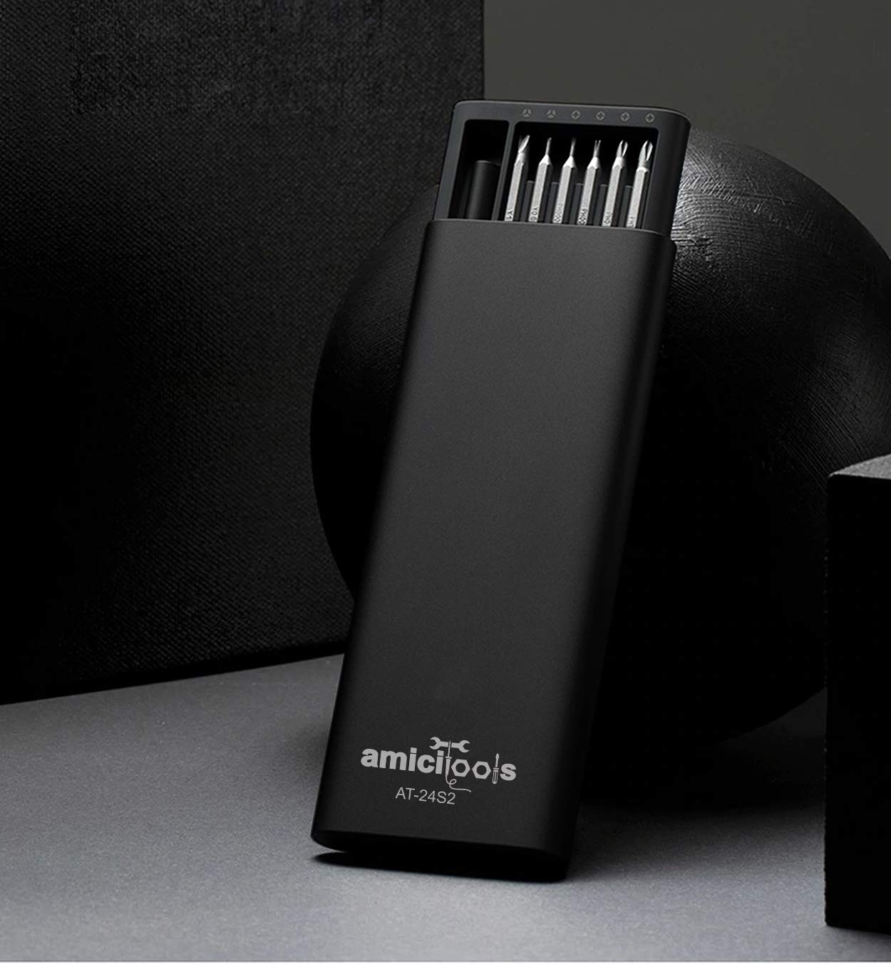 24 in 1 Precision Screwdriver Set S2 Steel Multi-Purpose Magnetic Bits with Smart Case amiciKart c0tmiz-hs.myshopify.com