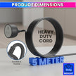 Heavy Duty 3-Pin Extension Cord with 1 Sq mm Pure Copper Wire | 5 Meter