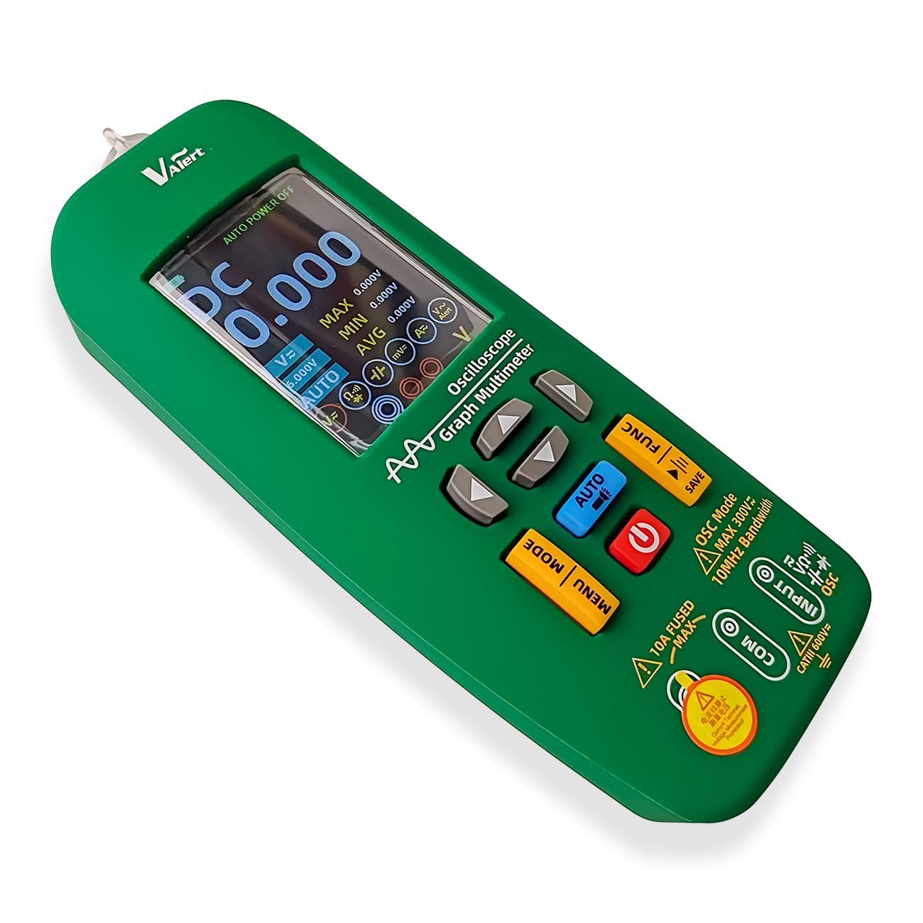 3-in-1 Digital Oscilloscope, Multimeter & Test Pen, Rechargeable, 2.8