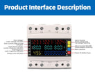 3-Phase Energy Meter 80A – Auto-Reconnect, Over/Under Voltage & Current Protection with LCD Display amiciKart c0tmiz-hs.myshopify.com