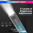 Mini Rechargeable LED Torch – 3W Flashlight with 3 Modes, Type-C Charging amiciKart c0tmiz-hs.myshopify.com