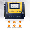 Solar Charge Controller, 4-Stage Intelligent Lithium Battery Regulator for Solar Panel with LCD Display USB Port 12V/24V/36V/48V