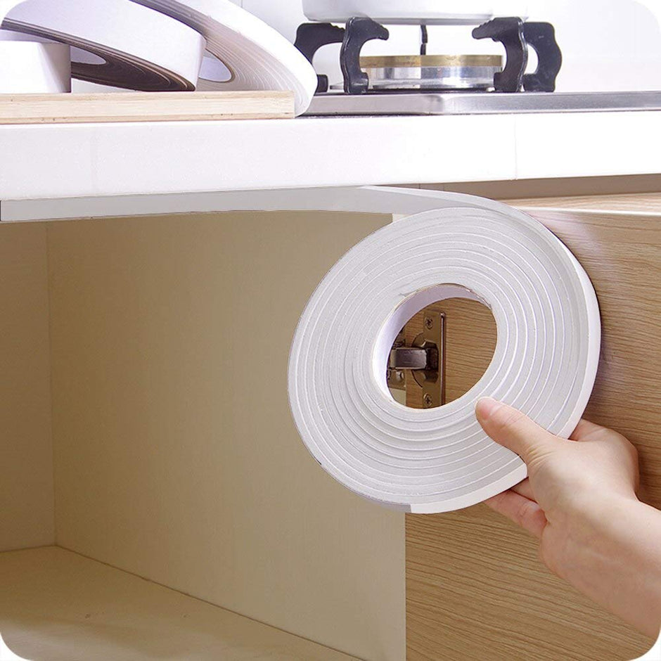 Dust and Noise Insulating Foam Self-Adhesive Doors Windows Rubber Gap Sealing Tape