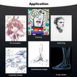 Ultra-Thin Portable LED Drawing Board A3 Size Tracing Board USB Powered