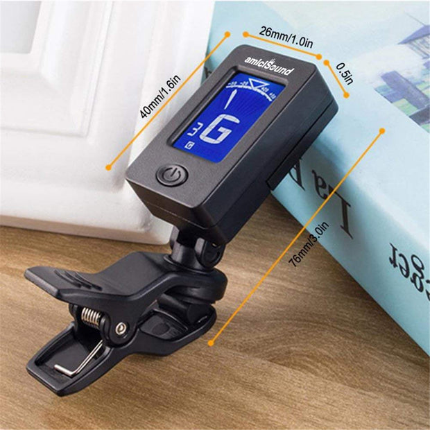 Guitar Capo with Clip-on Digital Tuner – Tuner-Capo Combo for Guitar, Bass, Violin, Ukulele & More amiciKart c0tmiz-hs.myshopify.com
