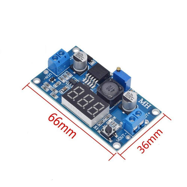 amiciSmart LM2596 DC to DC Buck Converter 3.0-40V to 1.5-35V Power Supply Step Down Module