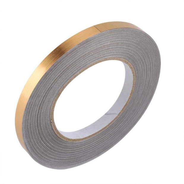 Tile Sticker Gap Sealing Tape Silver Foil Self-Adhesive Wall Floor Decor Tape-1cmx5000cm amiciKart