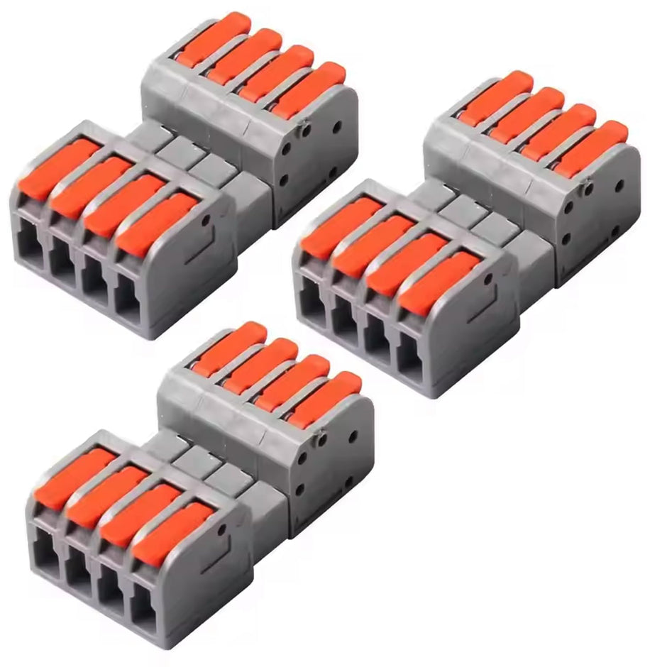 Fast Wire Clip Connectors– Quick Disconnect, No Twisting or Extra Wiring Needed