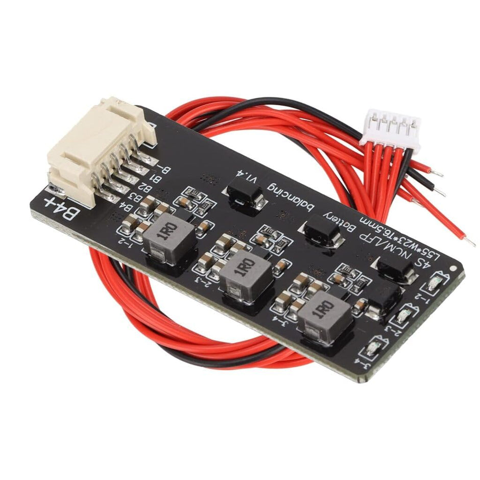 4S Active Balancer Inductive Board for High Precision Smart Cell Voltage Equalizer LiFePO4 Lithium-ion LTO Battery Packs (1.2A) amiciKart