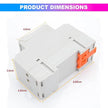 4-in-1 Digital Timer Switch Relay – Programmable 7-Day, Countdown, Pulse & Cycle, DIN Rail