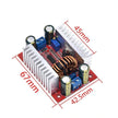 amiciSmart 400W DC-DC 15A Step-up Boost Converter 8.5-50V to 10-60V Adjustable Power Supply Module