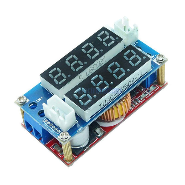 2 in 1 DC-DC 5A Buck Convertor Adjustable Power CC/CV Step-Down Charge Power Supply Module