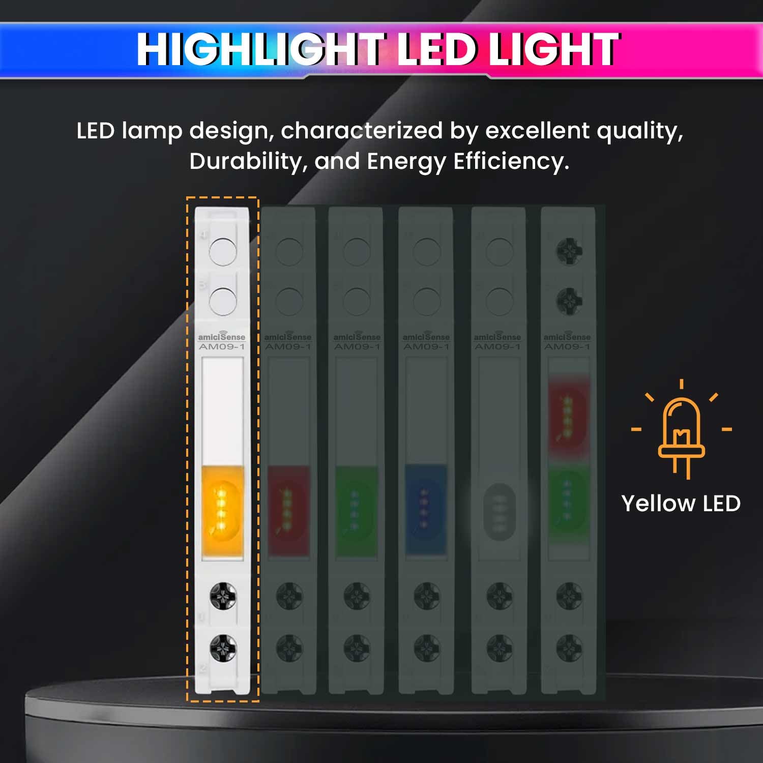 Ultra-Compact Phase Indicator – 230VAC, 1cm Wide with Color LED Indicator for Accurate Monitoring amiciKart c0tmiz-hs.myshopify.com