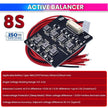 8S Active Balancer Inductive Board for High Precision Smart Cell Voltage Equalizer LiFePO4 Lithium-ion LTO Battery Packs (1.2A) amiciKart
