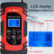 8A Automatic Car Battery Charger, 4-Stage Intelligent Battery Maintainer (12V/24V-Lead Acid Battery)