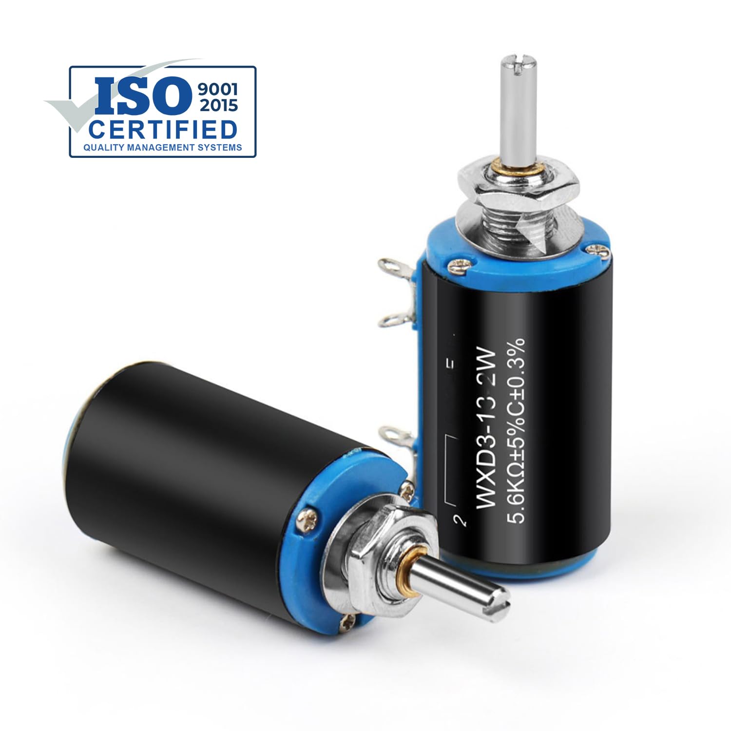 Rotary Potentiometer 2W Power Rating Smooth Adjustment for Audio, DIY Electronics amiciKart c0tmiz-hs.myshopify.com