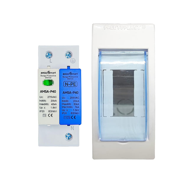 DC Surge Protector,  SPD Lightning Protection Device for Solar Application amiciKart c0tmiz-hs.myshopify.com