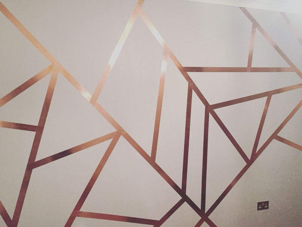 amiciCare Tile Sticker Gap Sealing Tape Silver Foil Self-Adhesive Wall Floor Decor Tape-1cmx5000cm