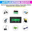8~70V Battery Capacity Indicator for Lead Acid Battery, Check Voltage & Charge Display for E-Rickshaw/E-Bikes (Green)