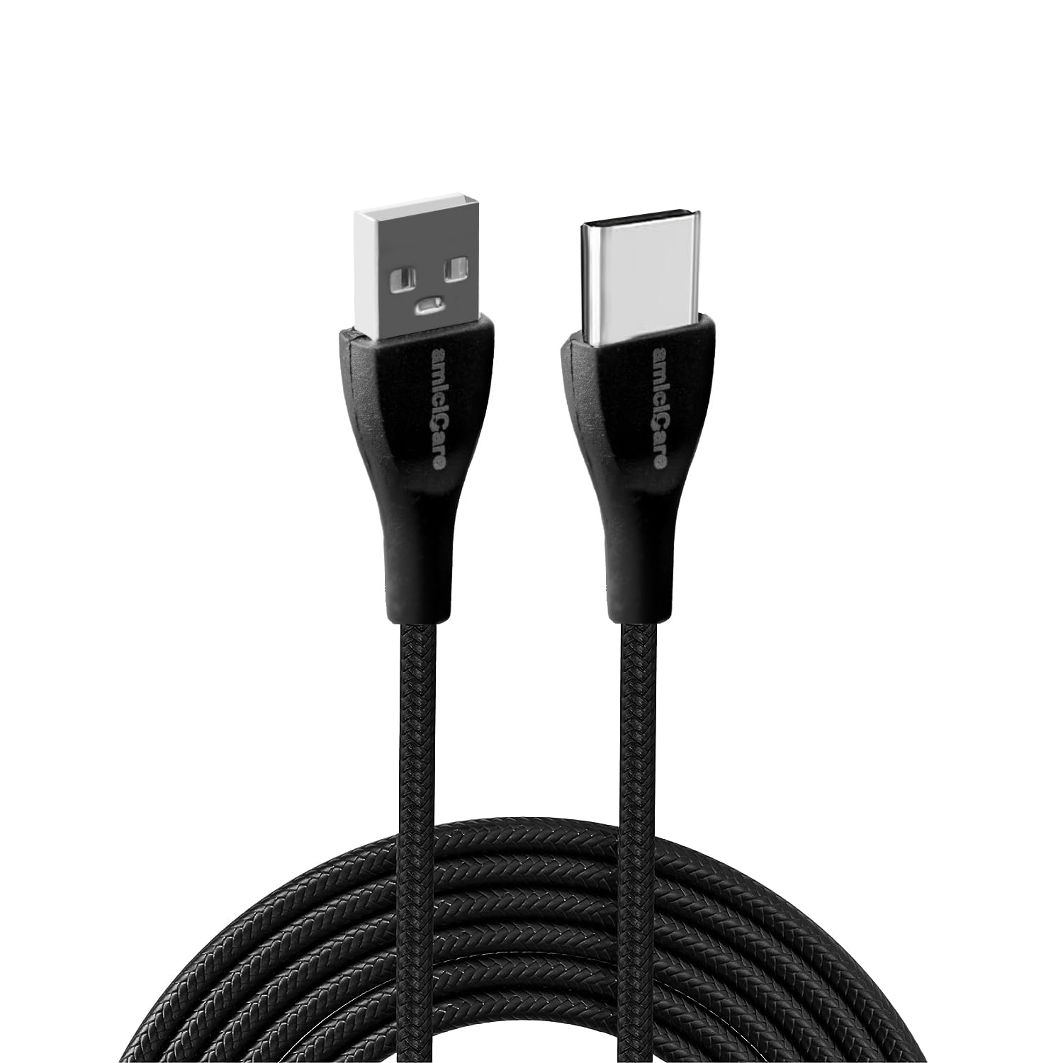 20W/2A Fast Charging Braided Type-C Cable, 1m Long Cable