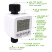 Automatic Irrigation Timer with Rain Sensor, 6 Programs, Child Lock & Battery Operated