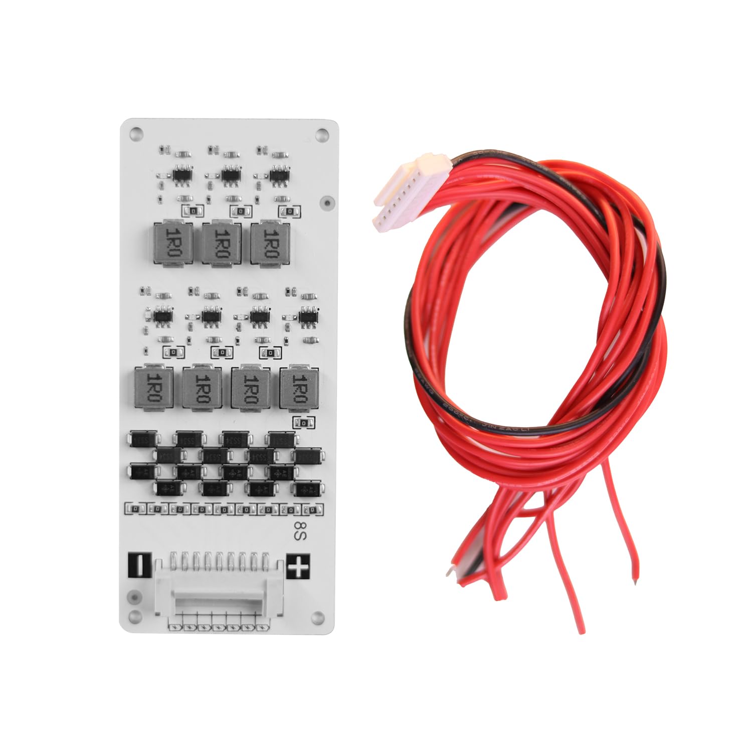 8S 2A Active Energy Balancer Board – Inductive Voltage Energy Equalization for LiFePO4 / Li-ion / Lipo / LTO Battery Packs (3.0V–4.2V) amiciKart