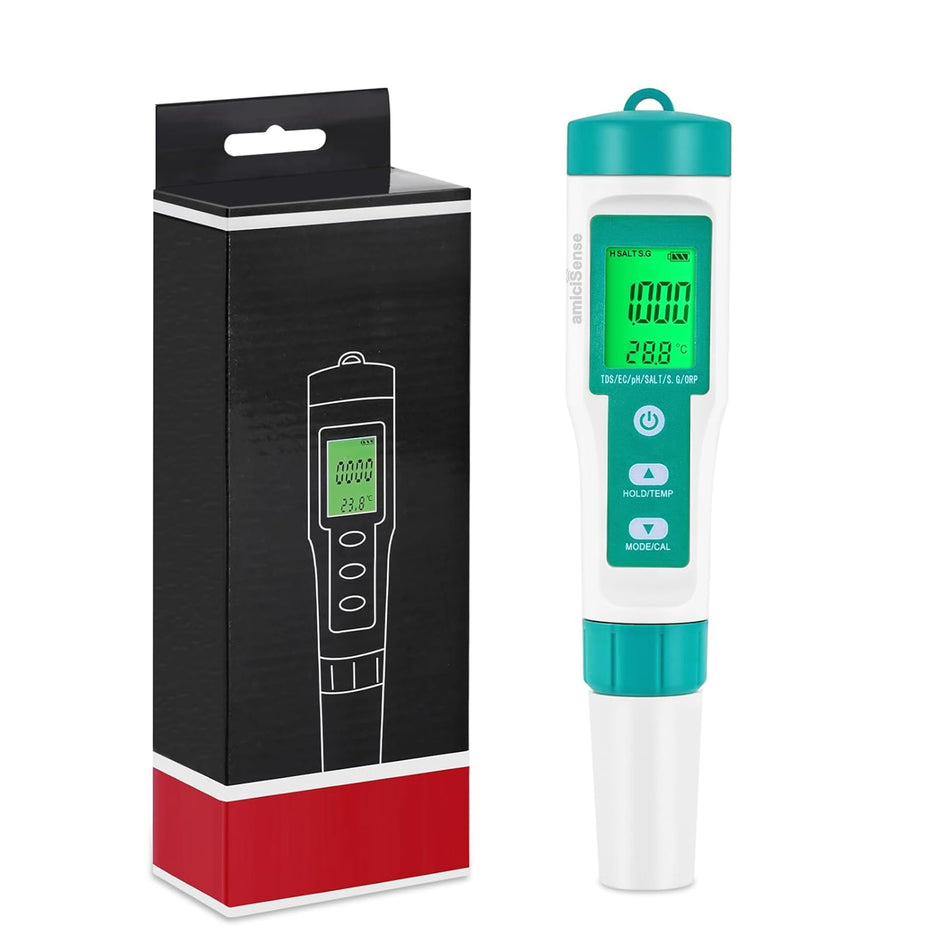 Water Quality Tester, 3 in 1 TDS Temperature & PH Meter for Drinking Water Monitoring